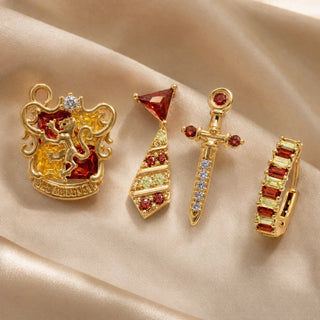 The House Earring Set, close-up detail