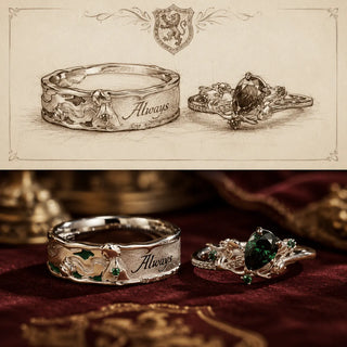 The Always Matching Rings, close-up detail