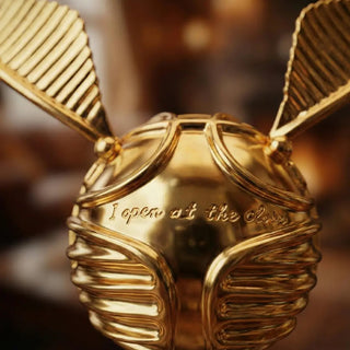 I open at the close engraving on the Golden Snitch