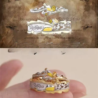 Felix Felicis: "Liquid Luck" Ring Set