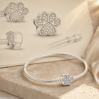 The Always Near Paw Charm Bracelet design story