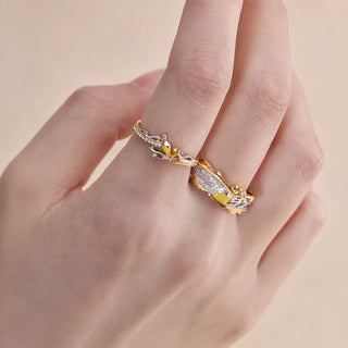 The Lucky Promise Matching Rings, alternate product view
