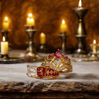 El juego de anillos a juego Valor de Gryffindor