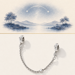 The Guardian Safety Chain story-led illustration and exact product image