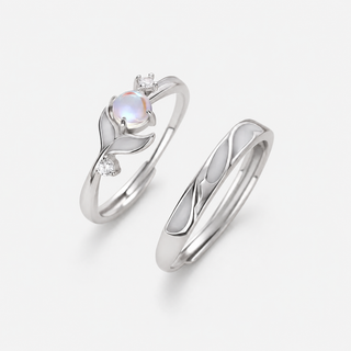 The Luna Matching Rings on a neutral F5F5F5 background