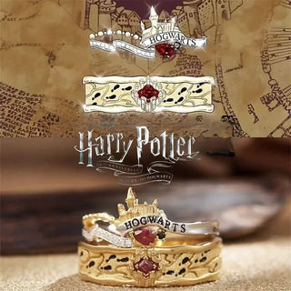 El juego de anillos a juego de Hogwarts Legacy y el Mapa del Merodeador