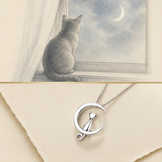 The story and design of The Moonlit Cat Necklace