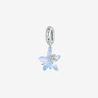 The Opal Starfish Charm on Sworn London f5 background