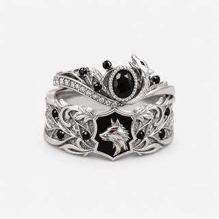 The Padfoot Matching Rings on a neutral F5F5F5 background