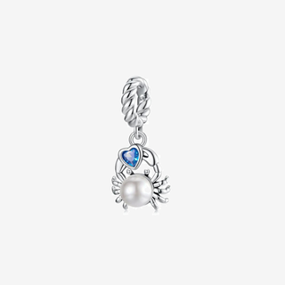 The Pearl Crab Charm on Sworn London f5 background