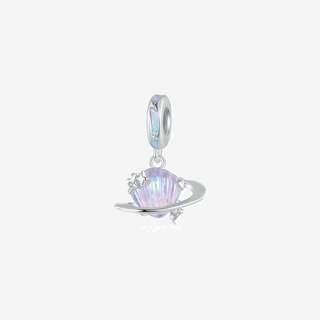 The Shell Planet Charm on Sworn London f5 background
