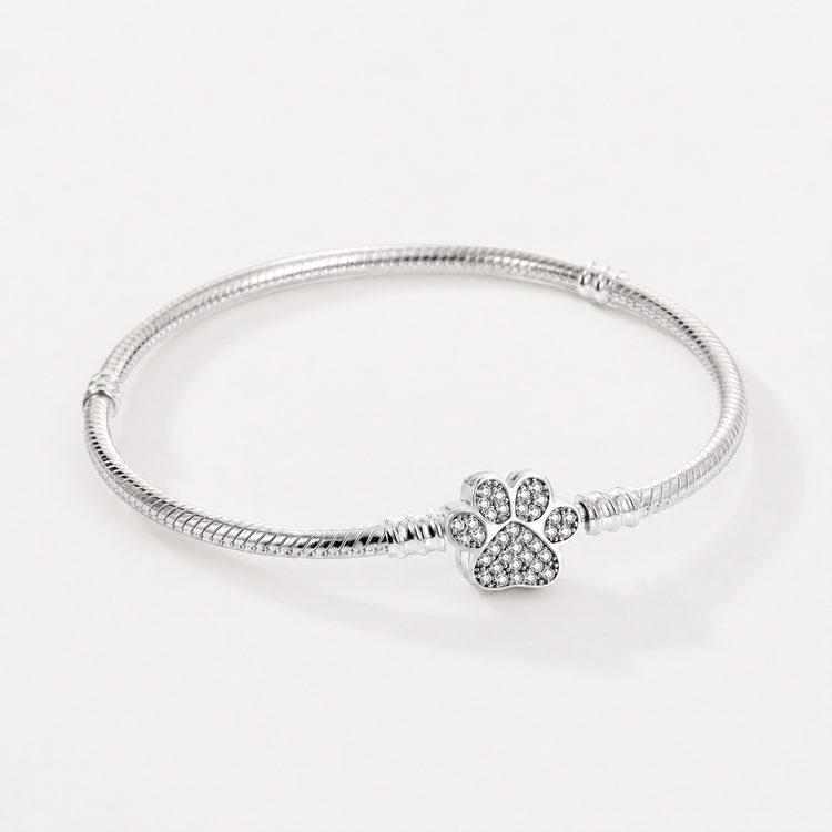 The Always Near Paw Charm Bracelet
