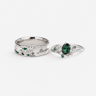 The Always Matching Rings on a neutral F5F5F5 background