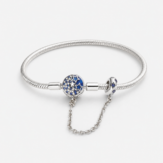 The Celestial Keeper Charm Bracelet on a neutral F5F5F5 background