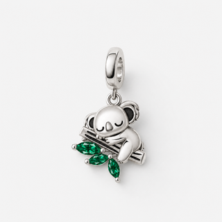 The Quiet Grove Koala Charm on a neutral F5F5F5 background