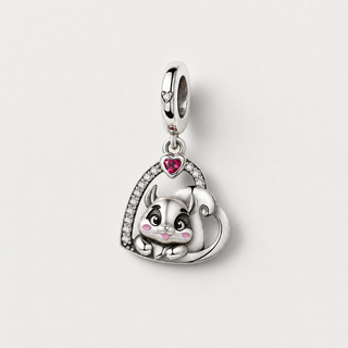 The Safe Place Squirrel Charm on a neutral F5F5F5 background