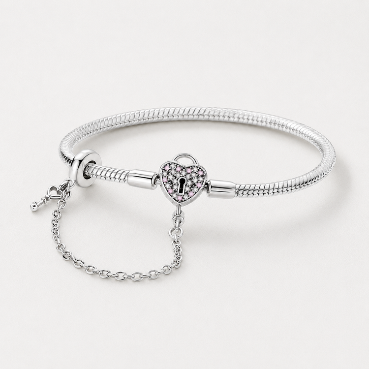 The Secret Heart Charm Bracelet
