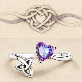The story and design of The Trinity Heart Ring